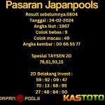 prediksi togel japan kastoto