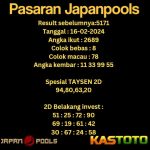 prediksi togel japan kastoto