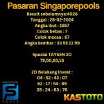 prediksi togel singapore kastoto