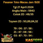 Prediksi TOTO MACAU Jam 19.00 Hari Ini