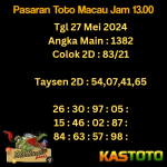 prediksi toto macau jam 13.00