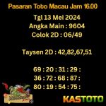 prediksi totomacau hari ini jam 16.00