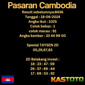 prediksi cambodia tgl 18-06-2024