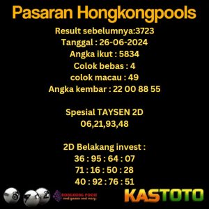 prediksi hongkong hari ini tgl 26-06-2024