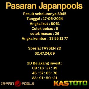 prediksi japan hari ini tgl 17-06-2024