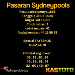 prediksi sydney hari ini tgl 28-06-2024