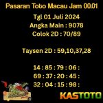 prediksi toto macau jam 00.01