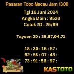 prediksi toto macau jam 13.00