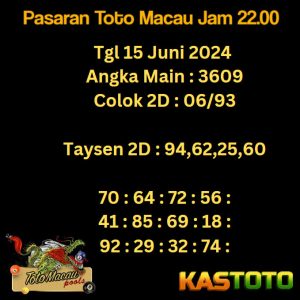 prediksi toto macau jam 22.00