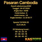 prediksi cambodia hari ini tgl 24-07-2024