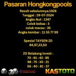 prediksi hongkong hari ini tanggal 29-07-2024