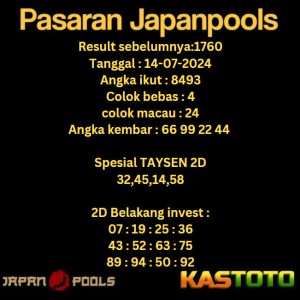 prediksi japan hari ini tgl 14-07-2024