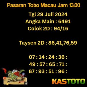 prediksi toto macau jam 13.00