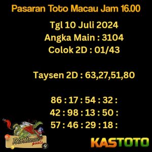 prediksi toto macau jam 16.00