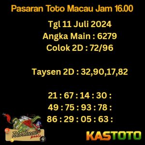 prediksi toto macau jam 16.00