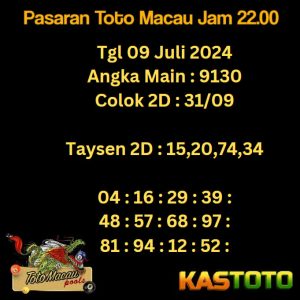 prediksi toto macau jam 22.00