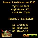 prediksi toto macau jam 23.00