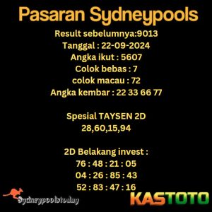 prediksi sydney hari ini tgl 22-09-2024