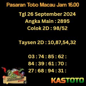 prediksi toto macau jam 16.00