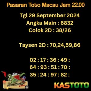 prediksi toto macau jam 22.00