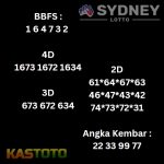 Prediksi Sydney Hari ini tgl 10-10-2024