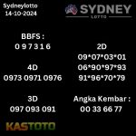 Prediksi Sydney Hari ini tgl 14-10-2024