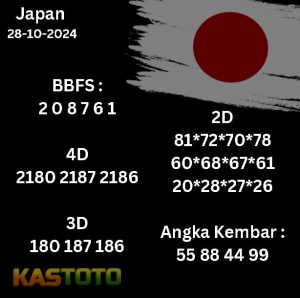 prediksi Japan hari ini tgl 28 -10-2024