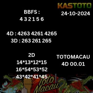 prediksi toto macau jam 00.01