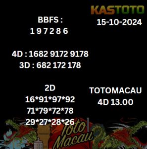 prediksi toto macau jam 13.00